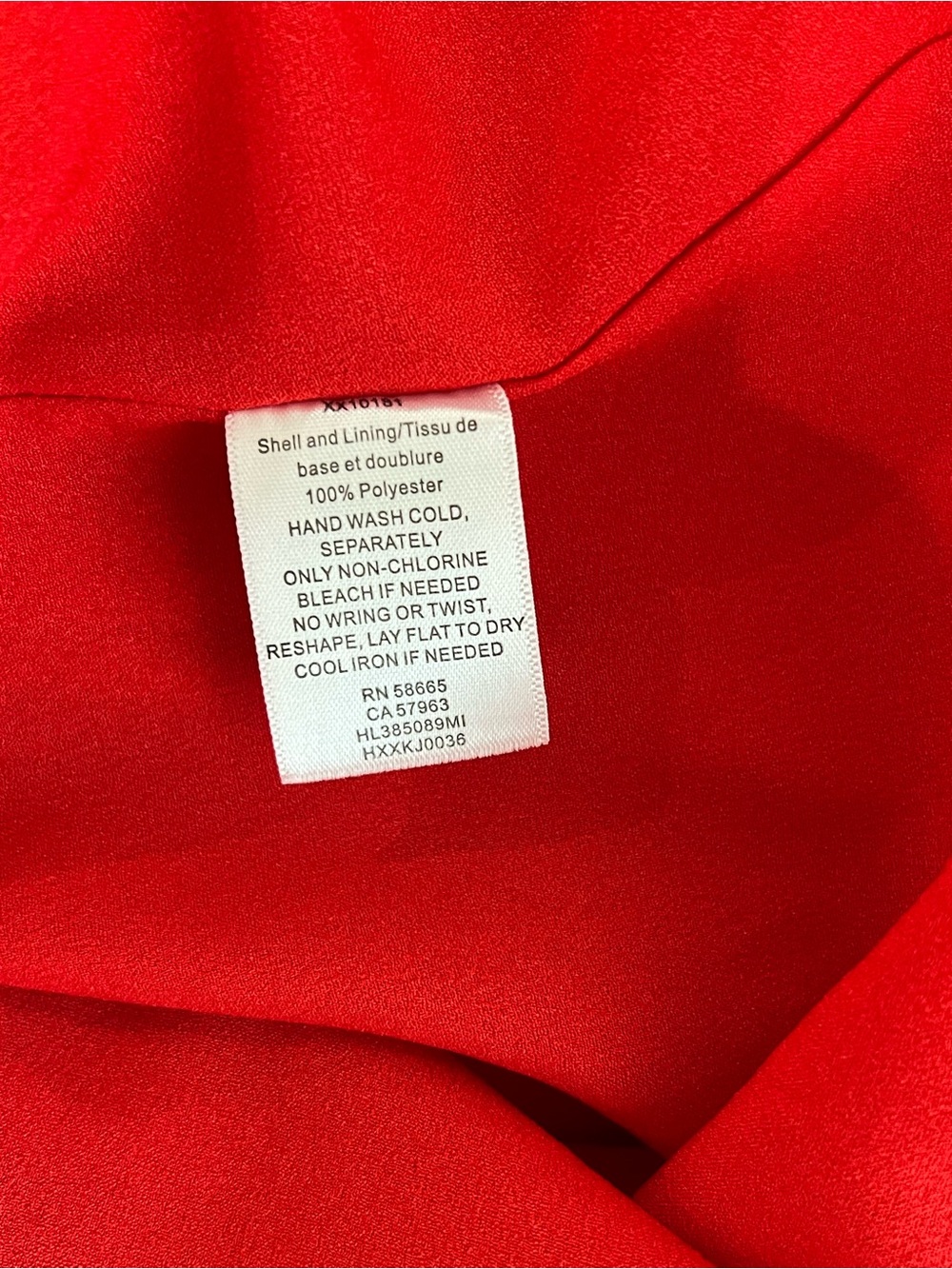 Chelsea28 Red Ruffle-Hem Mini Dress - Picture 6 of 9